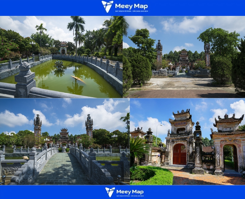 Bản đồ quy hoạch Huyện Nghi Lộc, Nghệ An|Kế hoạch Sử dụng Đất 3 Đền thờ và Lăng mộ Nguyễn Xí