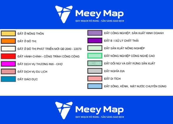 Bản đồ Huyện Vĩnh Lộc, Thanh Hóa| Quy hoạch sử dụng đất 32 Ky hieu cac loai dat
