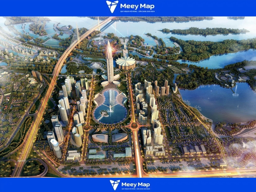 Bản đồ quy hoạch Hà Nội đến năm 2030 tỉ lệ 1/500 197 BRG Smart City (Đông Anh)