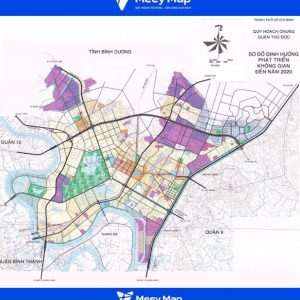 Bản đồ Quy hoạch Tp Thủ Đức, Tp Hồ Chí Minh 9 Bản đồ Quy hoạch Chung Tp Thủ Đức, Tp Hồ Chí Minh 2020