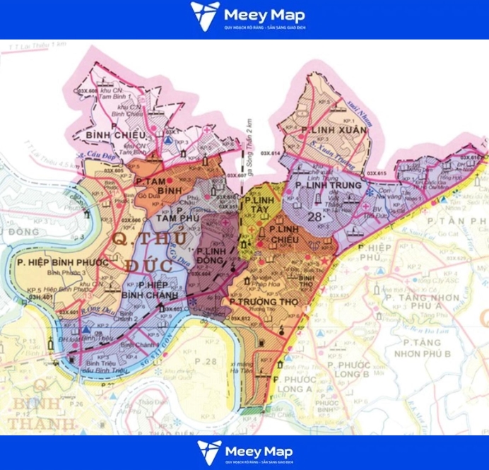 Bản đồ Quy hoạch Tp Thủ Đức, Tp Hồ Chí Minh 4 Bản đồ Quy hoạch Tp Thủ Đức, Tp Hồ Chí Minh