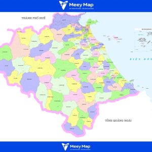 Bản đồ hành chính tỉnh Quảng Nam