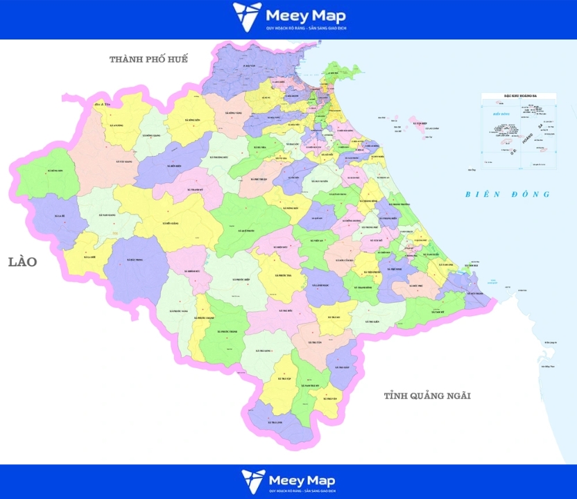 Bản Đồ Quảng Nam: Đầy đủ các quận huyện 36 Bản đồ hành chính tỉnh Quảng Nam