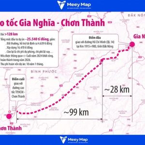 Bản đồ quy hoạch đường Cao Tốc Chơn Thành, Bình Phước 9 Bản đồ quy hoạch đường Cao Tốc Chơn Thành, Bình Phước