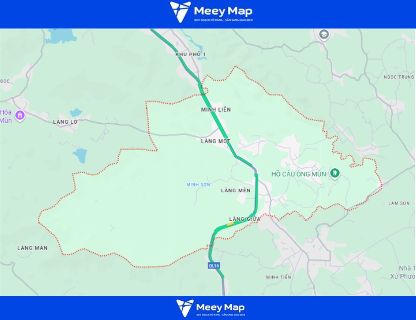 Bản đồ huyện Ngọc Lặc, Thanh Hóa Mới Nhất 2025 65 Bản đồ xã Minh Sơn, huyện Ngọc Lặc