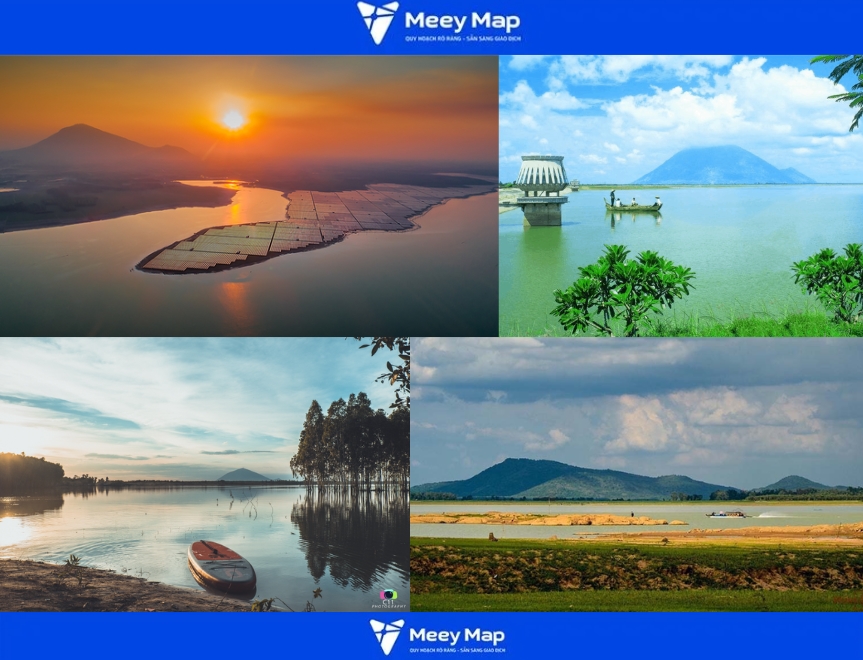 Bản đồ Tỉnh Tây Ninh| Bản đồ hành chính tỉnh Tây Ninh phóng to 56 Hồ Dầu Tiếng (Dau Tieng Lake)