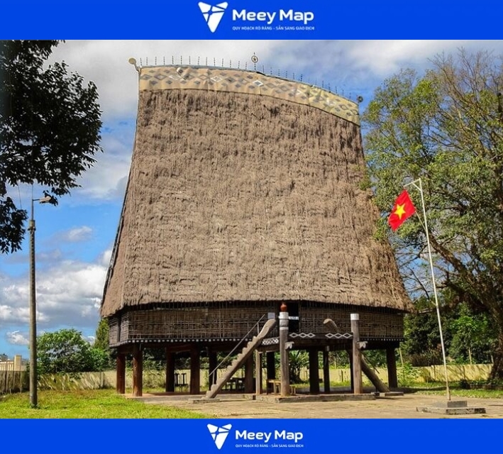 Bản đồ tỉnh Kon Tum| Đầy đủ chi tiết các huyện tỉnh Kon Tum 54 Nhà Rông Kon Klor