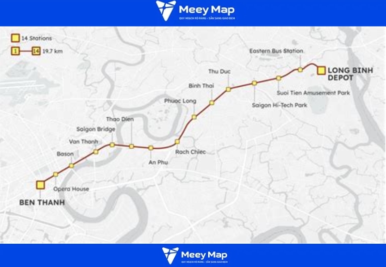 Quy hoạch Metro TP Hồ Chí Minh | Thông tin quy hoạch 6 Quy hoạch Metro TP Hồ Chí Minh 3