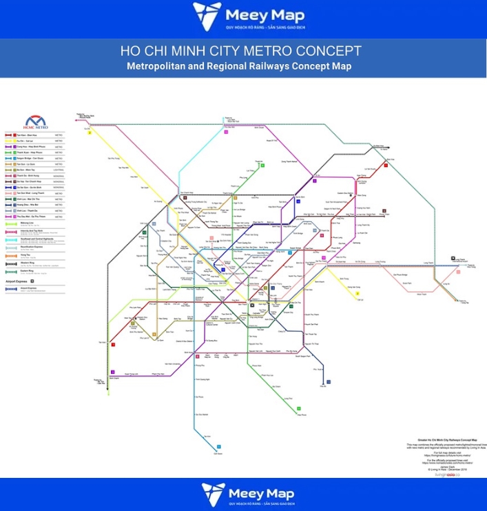 Quy hoạch Metro TP Hồ Chí Minh | Thông tin quy hoạch 4 Quy hoạch Metro TP Hồ Chí Minh