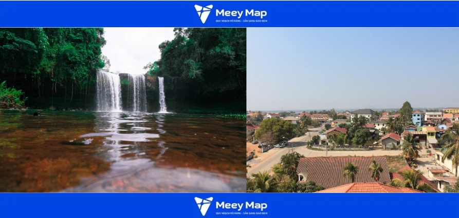 Bản đồ Lào khổ lớn phóng to 2025| Bản đồ 18 tỉnh và 1 thủ đô 94 Savannakhet & Pakse