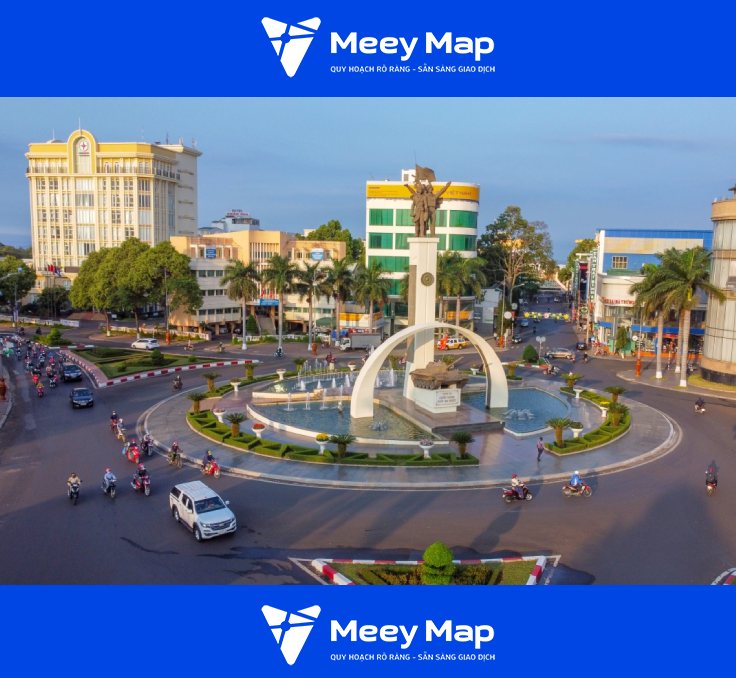 Bản đồ Buôn Ma Thuột, Đắk Lắk| Bản đồ du lịch Buôn Ma Thuột 66 Tam nhin phat trien do thi Buon Ma Thuot