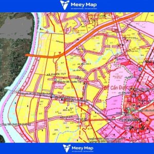 Bản đồ Quy hoạch xã Phước Tuy, Cần Đước, tỉnh Long An 14 Bản đồ xã phước tuy, cần đước