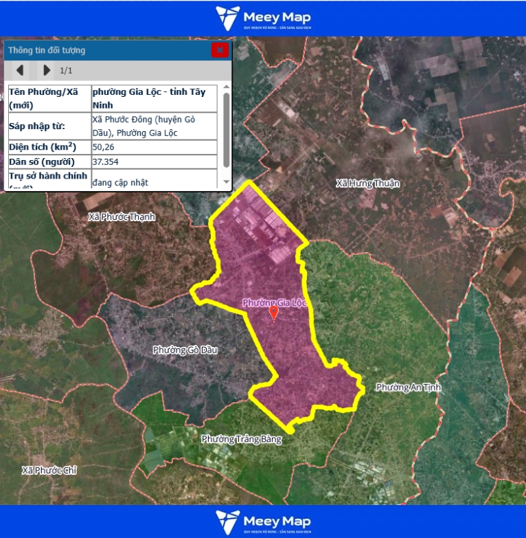 Bản đồ quy hoạch tỉnh Tây Ninh| Bản đồ Tây Ninh Sau Sáp Nhập 130 Bản đồ phường Gia Lộc, Tỉnh Tây Ninh