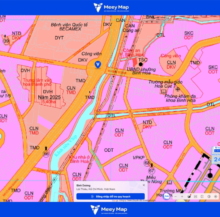 Bản đồ quy hoạch Bình Dương Sau Sáp Nhập 94 Bản đồ quy hoạch Phường Lái Thiêu, Bình Dương