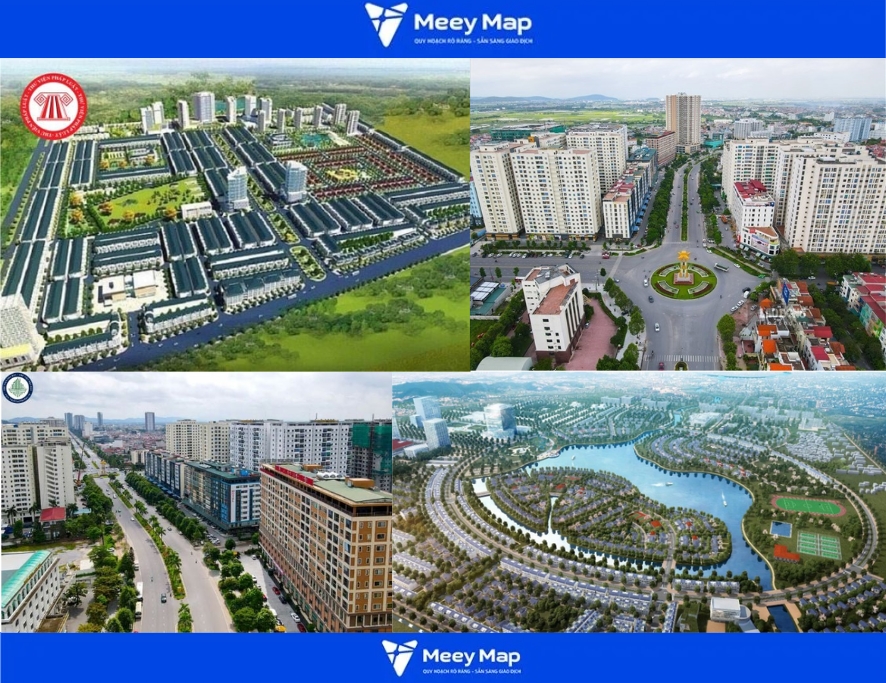 Bản đồ quy hoạch Bắc Ninh|Bản đồ Bắc Ninh 55 Khu đô thị mới phía Tây Bắc TP Bắc Ninh