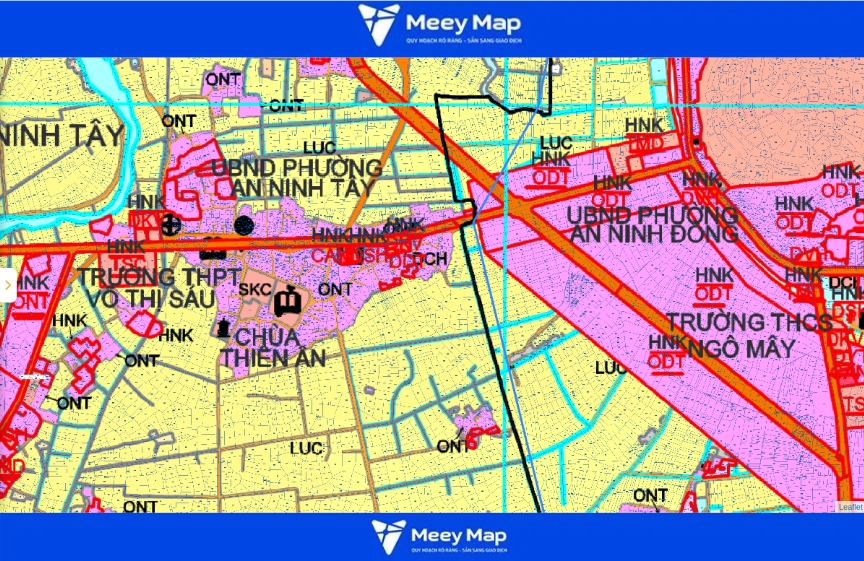 Bản đồ Huyện Tuy An, Phú Yên| Quy hoạch sử dụng đất 54 Quy hoạch xã An Ninh Tây, huyện Tuy An