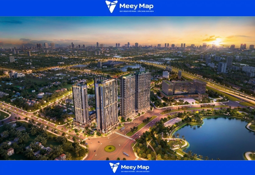 Bản đồ quy hoạch Phường Tây Mỗ, Nam Từ Liêm, Hà Nội| Kế hoạch sử dụng đất 57 The Matrix One