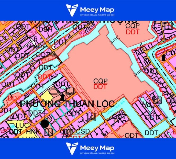 Bản đồ quy hoạch thành phố Huế, Thừa Thiên Huế| Kế hoạch sử dụng Đất 69 Bản đồ quy hoạch Phường Thuận Lộc, Tp Huế