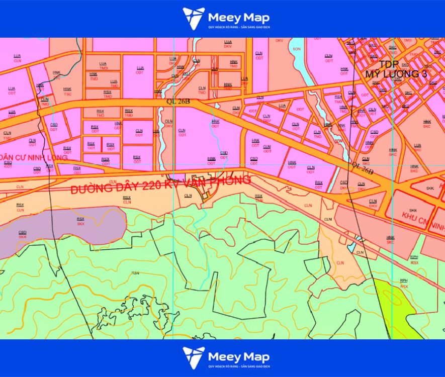 Bản đồ quy hoạch phường Ninh Diêm, thị xã Ninh Hòa