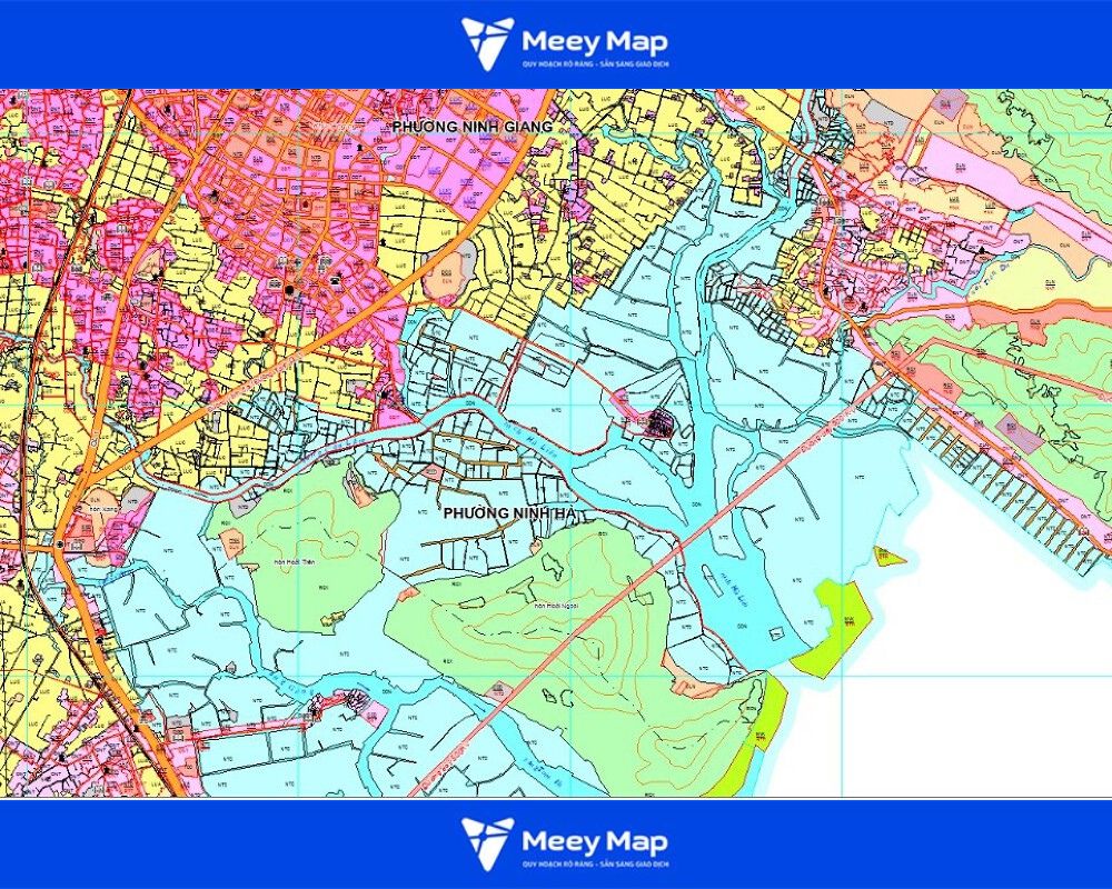Bản đồ quy hoạch phường Ninh Hà, thị xã Ninh Hòa
