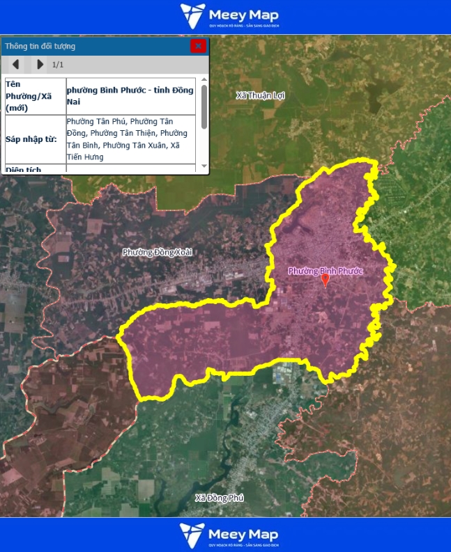 Bản đồ quy hoạch Tỉnh Đồng Nai| Bản đồ Đồng Nai Sau Sáp Nhập 156 Bản đồ Phường Bình Phước, Đồng Nai