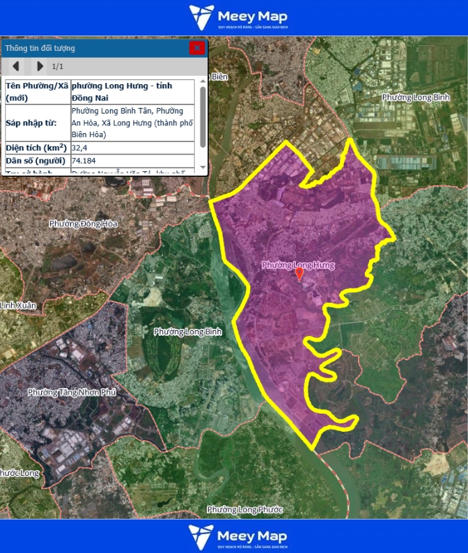 Bản đồ quy hoạch Tỉnh Đồng Nai| Bản đồ Đồng Nai Sau Sáp Nhập 148 Bản đồ Phường Long Hưng, Đồng Nai