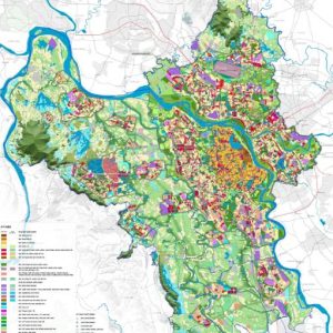 Bản đồ quy hoạch Hà Nội 2045: Tầm nhìn dài hạn cho Thủ đô 9 Ban do quy hoach Ha Noi 2045 tam nhin den 2065