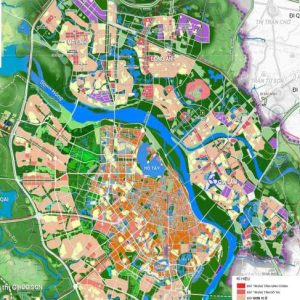 Ban do quy hoach Ha Noi den nam 2050