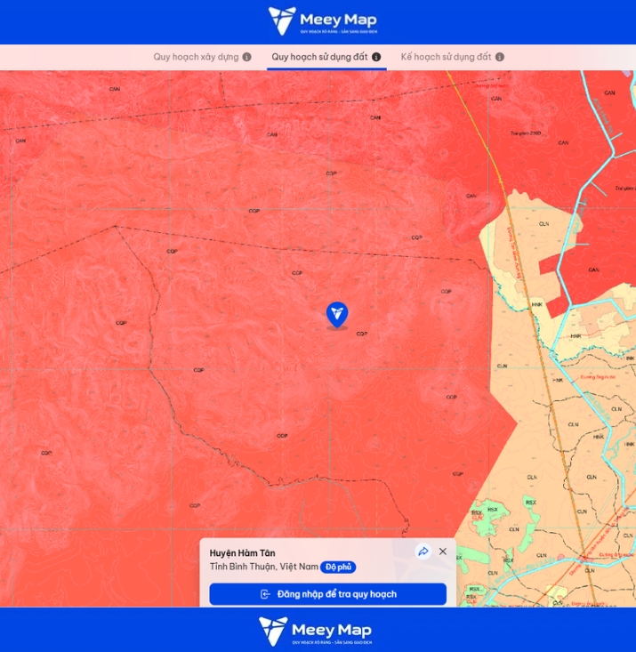 Bản đồ quy hoạch tỉnh Bình Thuận |Quy hoạch Sử dụng Đất 68 Bản đồ quy hoạch sử dụng đất huyện Hàm Tân, tỉnh Bình Thuận