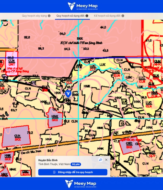 Bản đồ quy hoạch tỉnh Bình Thuận |Quy hoạch Sử dụng Đất 62 Bản đồ quy hoạch tỉnh Bình Thuận