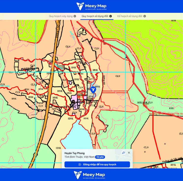 Bản đồ quy hoạch tỉnh Bình Thuận |Quy hoạch Sử dụng Đất 78 Bản đồ quy hoạch Tuy phong tỉnh Bình Thuận