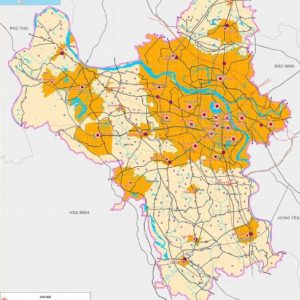 So do quy hoach Ha Noi den nam 2050 – dinh huong phat trien do thi va ha tang