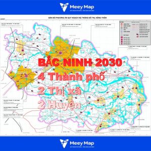 Bản đồ quy hoạch Bắc Ninh 2030