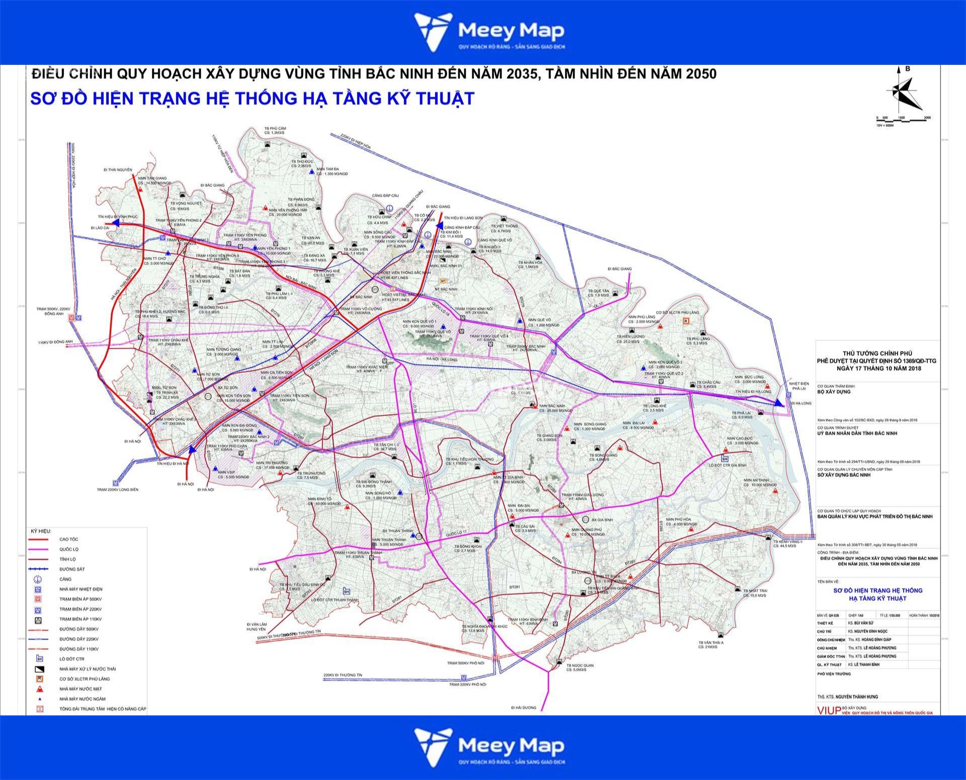 Bản đồ quy hoạch Bắc Ninh 2030
