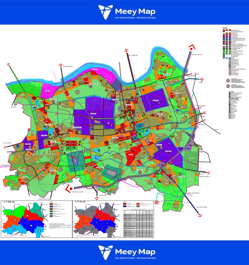 Bản đồ quy hoạch Bắc Ninh 2030