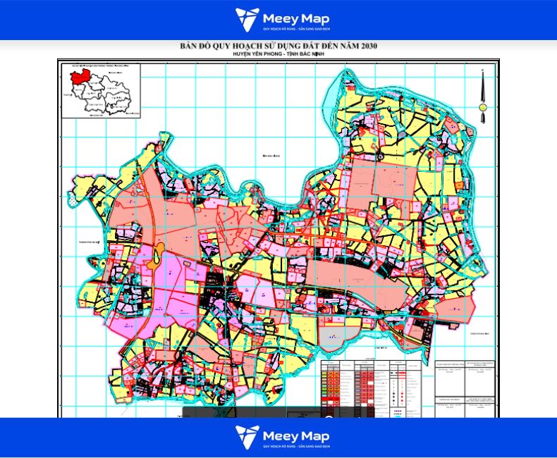 Bản đồ quy hoạch Bắc Ninh 2030