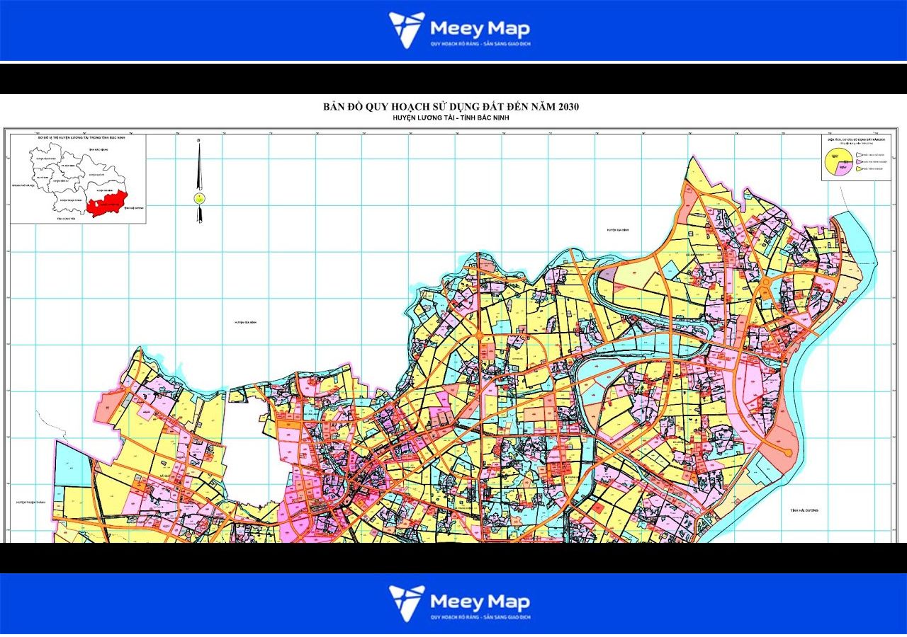 Bản đồ quy hoạch Bắc Ninh 2030