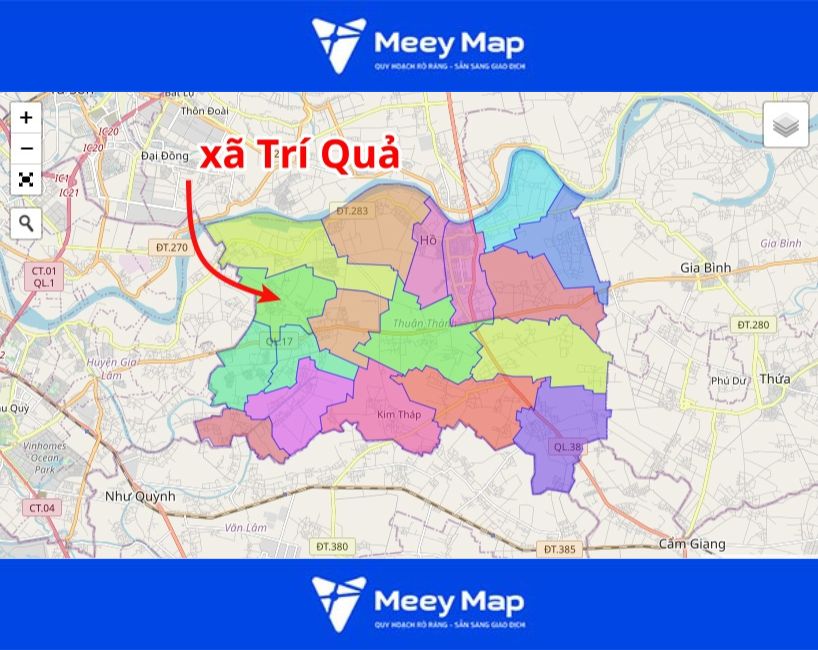 Bản đồ quy hoạch Bắc Ninh 2050