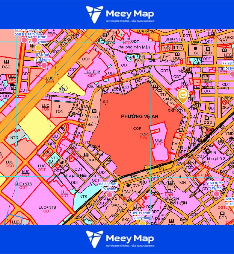 Bản đồ quy hoạch Bắc Ninh 2050