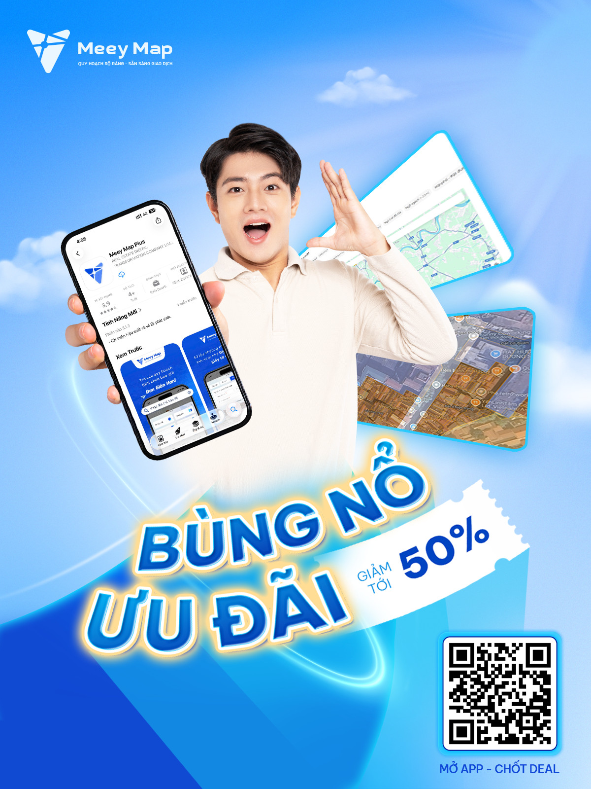 Flash Sale cực sốc 4 ngày: Săn ngay gói Meey Map, tiết kiệm tới 2,4 triệu đồng!
