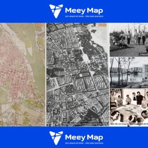 Ban do Ha Noi giai doan 1956 Anh Tap chi kien truc Viet Nam