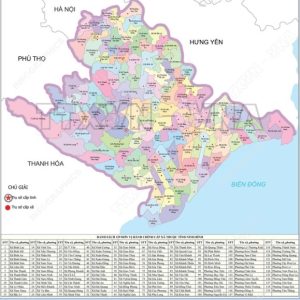 Bản đồ tỉnh Quảng Trị sau sáp nhập