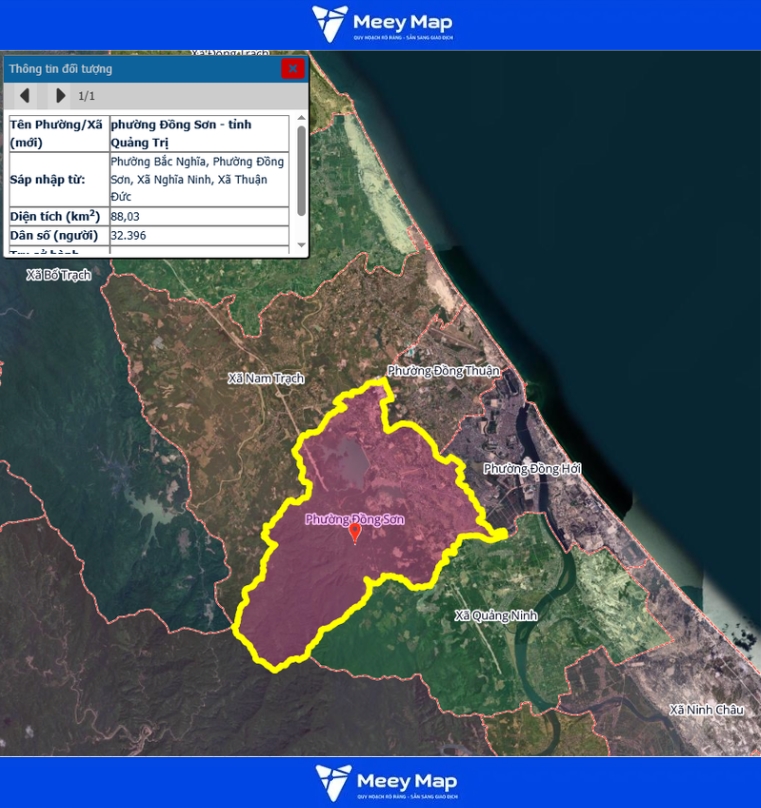 Bản Đồ Tỉnh Quảng Trị Sau Sáp Nhập | Quy hoạch Sử Dụng Đất 146 Bản đồ Phường Đồng Sơn, Quảng Trị