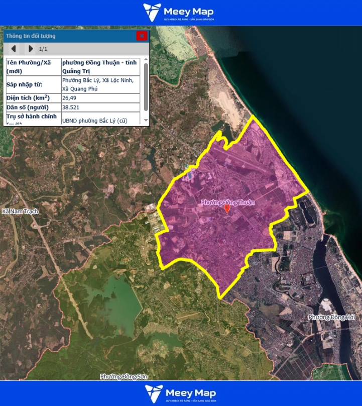 Bản Đồ Tỉnh Quảng Trị Sau Sáp Nhập | Quy hoạch Sử Dụng Đất 145 Bản đồ Phường Đồng Thuận, Quảng Trị