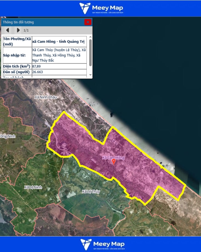 Bản Đồ Tỉnh Quảng Trị Sau Sáp Nhập | Quy hoạch Sử Dụng Đất 106 Bản đồ Xã Cam Hồng, Quảng Trị