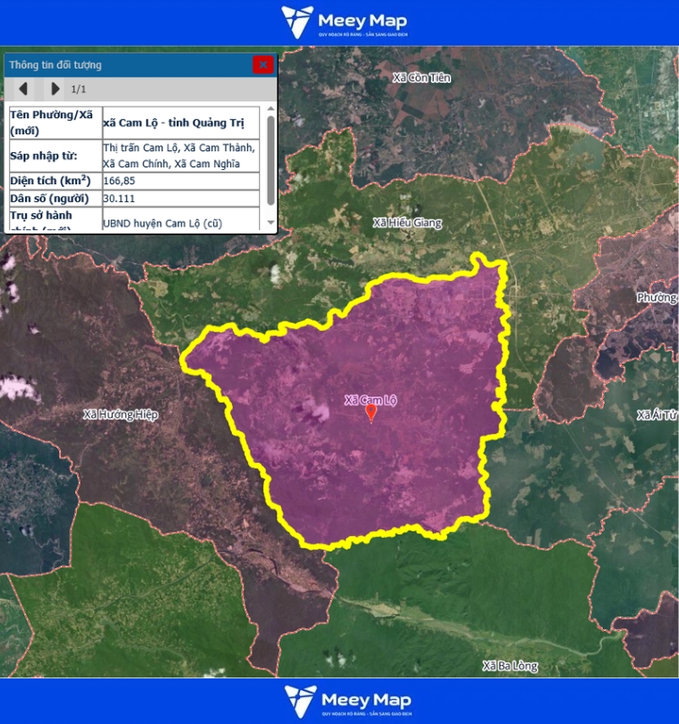 Bản Đồ Tỉnh Quảng Trị Sau Sáp Nhập | Quy hoạch Sử Dụng Đất 120 Bản đồ Xã Cam Lộ, Quảng Trị