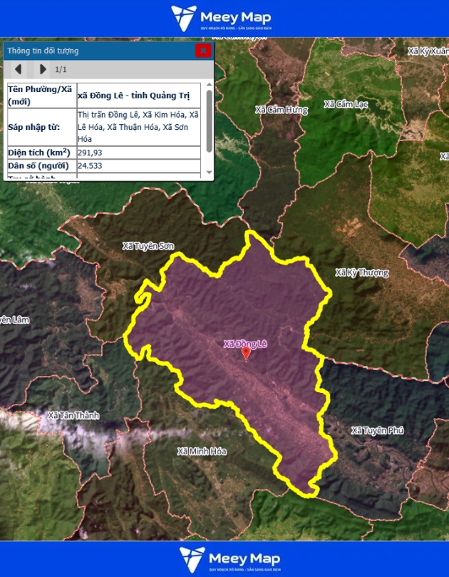 Bản Đồ Tỉnh Quảng Trị Sau Sáp Nhập | Quy hoạch Sử Dụng Đất 87 Bản đồ Xã Đồng Lê, Quảng Trị