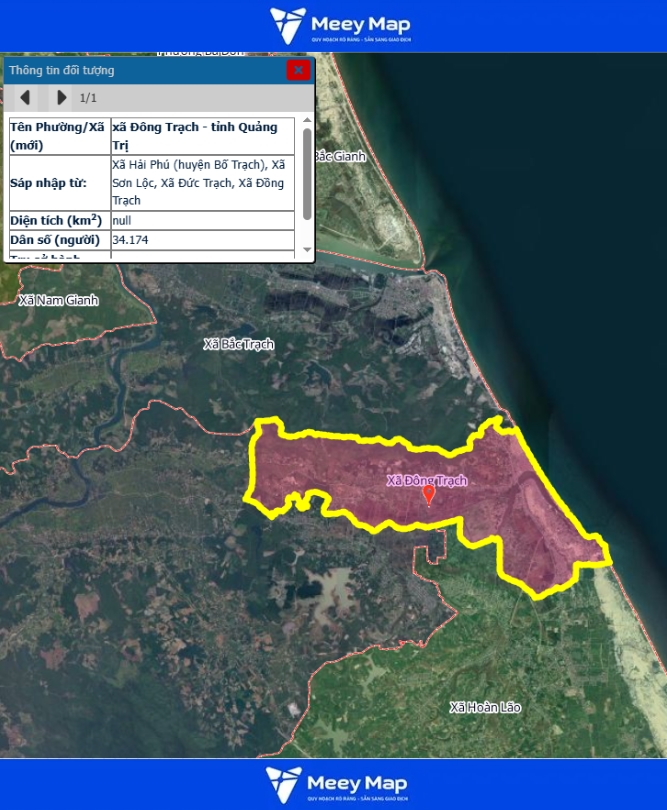 Bản Đồ Tỉnh Quảng Trị Sau Sáp Nhập | Quy hoạch Sử Dụng Đất 98 Bản đồ Xã Đông Trạch, Quảng Trị
