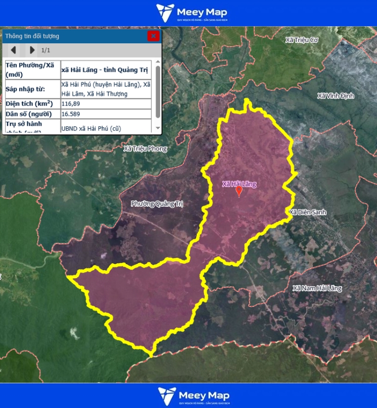 Bản Đồ Tỉnh Quảng Trị Sau Sáp Nhập | Quy hoạch Sử Dụng Đất 141 Bản đồ Xã Hải Lăng, Quảng Trị
