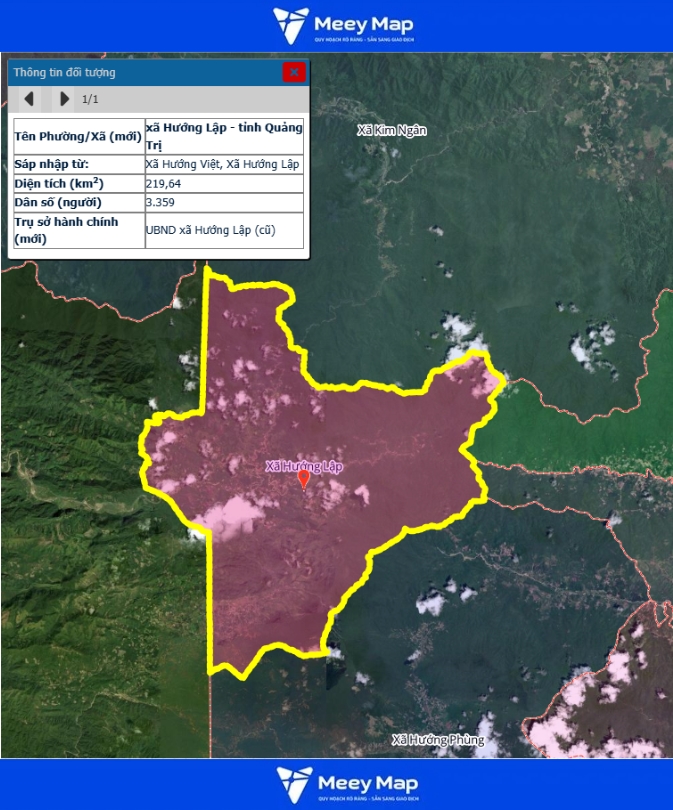Bản Đồ Tỉnh Quảng Trị Sau Sáp Nhập | Quy hoạch Sử Dụng Đất 127 Bản đồ Xã Hướng Lập, Quảng Trị